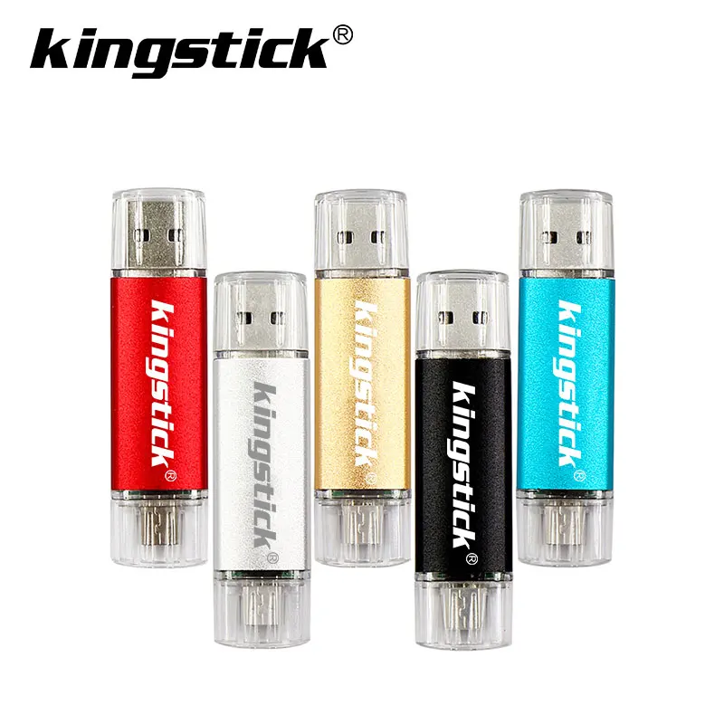 

Best Sale OTG USB Flash Drive cle usb 2.0 stick 64G otg pen drive Smartphone Pendrive 4g 8g 16g 32g 128G storage devices