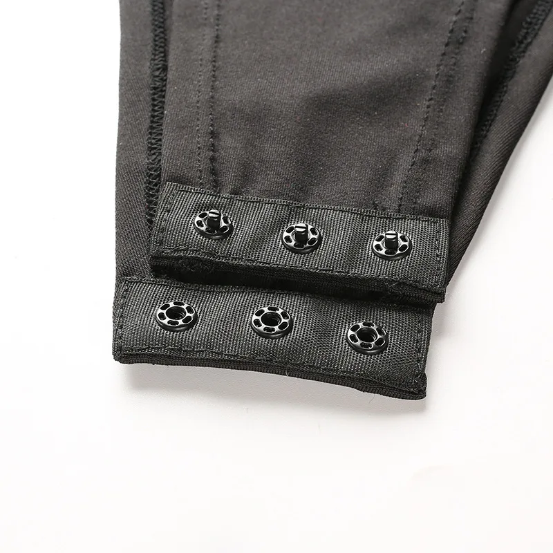 

Ins Hot Women Fashion Single-row Multi-button Tight Slim Sexy Bodysuit