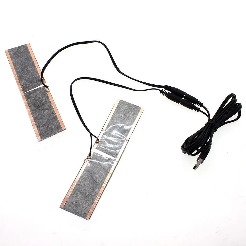 5V USB стельки с электрическим подогревом для ног теплые ботинки зимние уличные