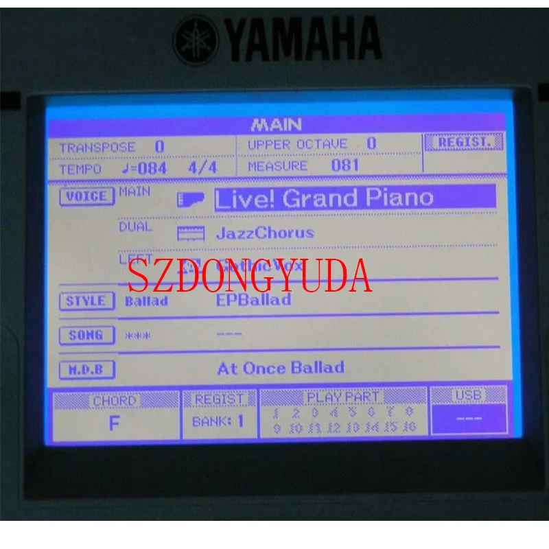 Новый оригинальный для YAMAHA PSR S650 PRS-S650 электронный орган ЖК-экран модуль дисплея | ЖК-экраны для планшетов -1005003027088203