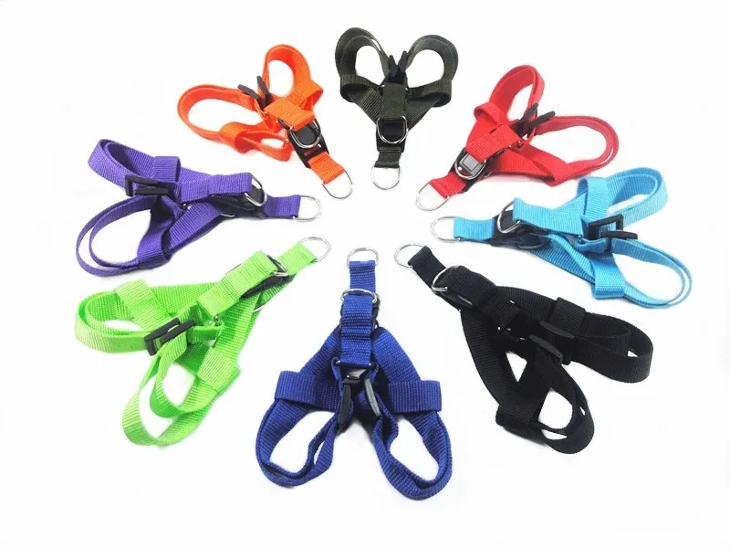 Новые Мягкие кошка шлейка поводок регулируемый ремень поводки для питомцев, собак в виде грудного ремня для использования во время езды для маленьких собак, а так же собак средних и больших размеров, ремни безопасности для похудения