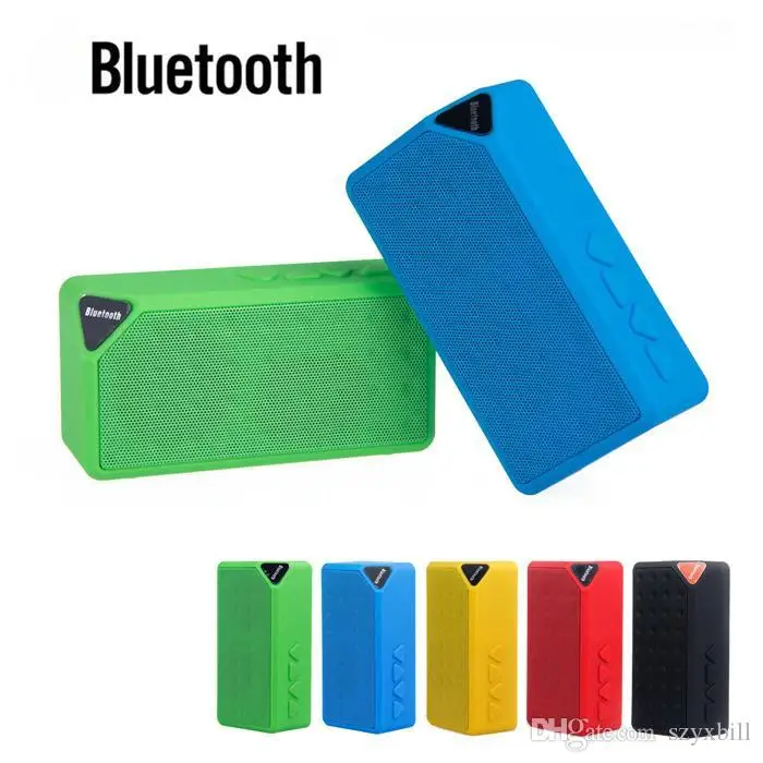 Самый популярный мини-динамик X3 Bluetooth со встроенным микрофоном поддержка