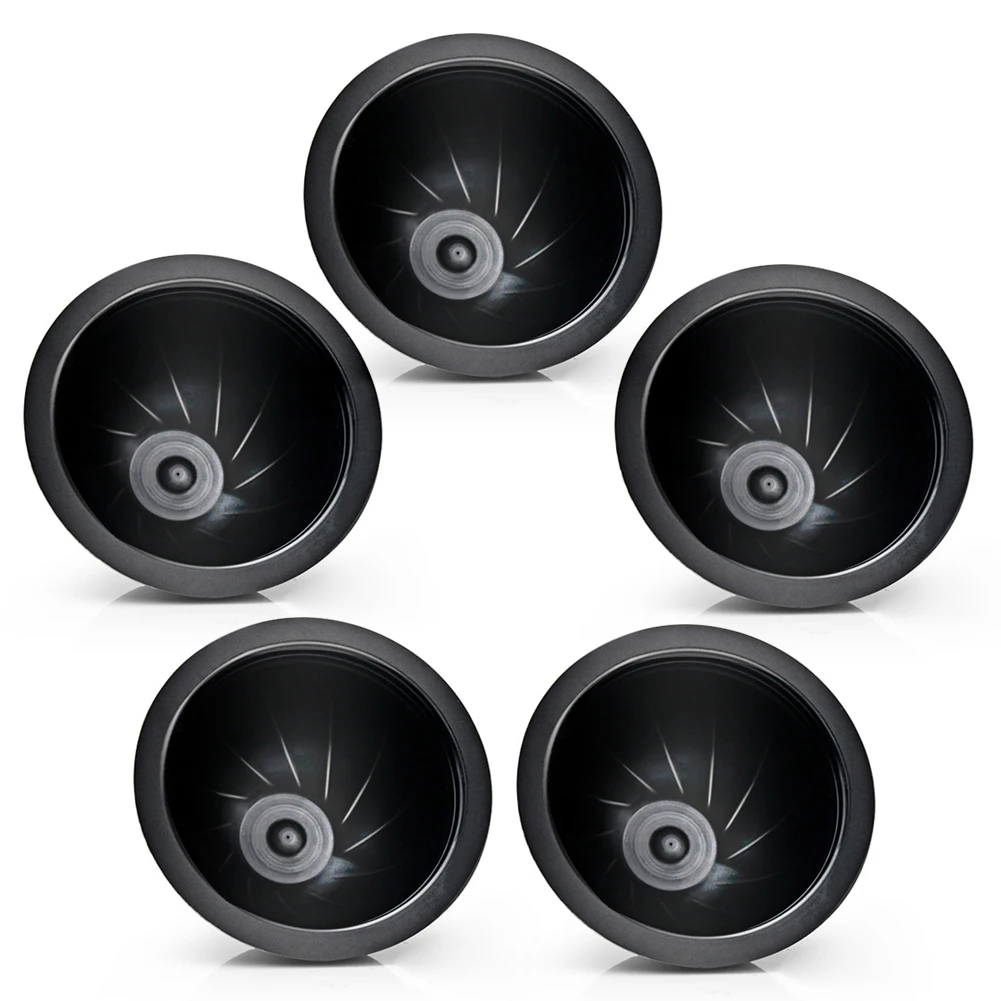 5Pcs/Set Disposable Refillable Coffee Filter Cup Capsule for Nespresso Vertuo Compatible Cups Pod For Dolce Gusto | Дом и сад