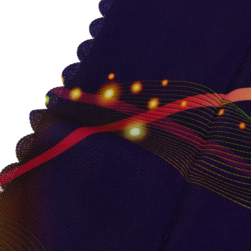 Luminous Christmas Tree Pattern Waterproof Tablecloth 3d Table Cloth Merry Rectangular And Round Cover | Дом и сад