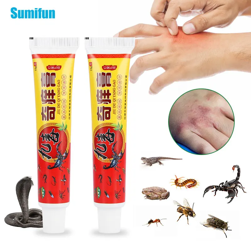 

1Pc 15g Antibacterial Antipruritic Ointment Natural Herbal Anti-Itch Cream Psoriasis Eczema Dermatitis Allergy Athlete's Foot