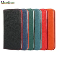 genuine leather flip case for iphone 6 6s 7 8 plus x xr xs max se 2020 12 mini 11 pro max cover strap magnetic phone bags cases