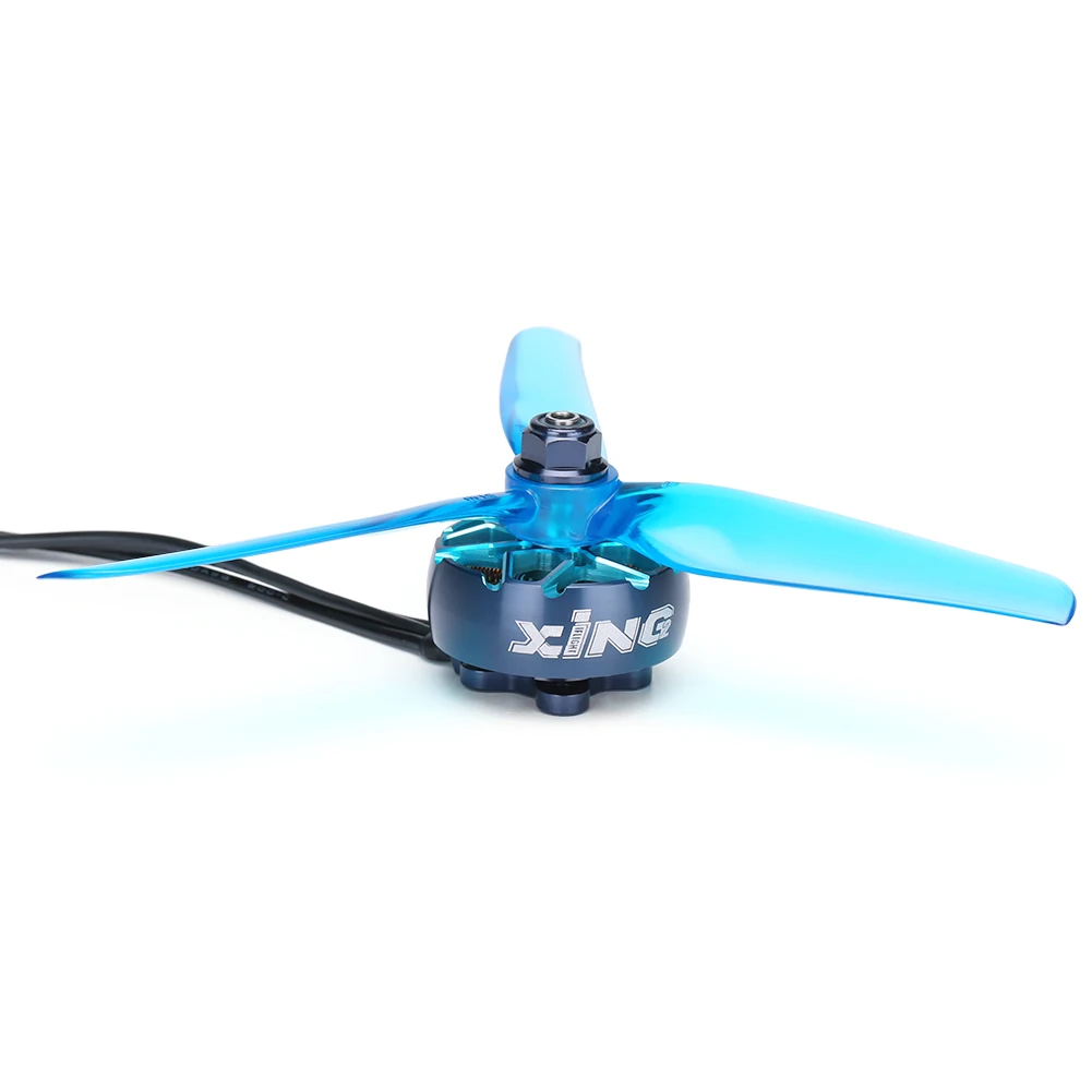 IFlight-Motor FPV con eje de aleaci&oacute;n de titanio de 5mm para Dron FPV, Unibell, XING2 2207, 2755KV, 4S/1855KV, 6S-4
