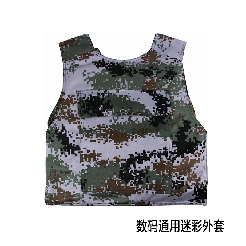 PE Breathable Tactical Vest Stab vests Anti Tool Self-Defense Service Equipment Outdoor Supplies Black Camo | Безопасность и