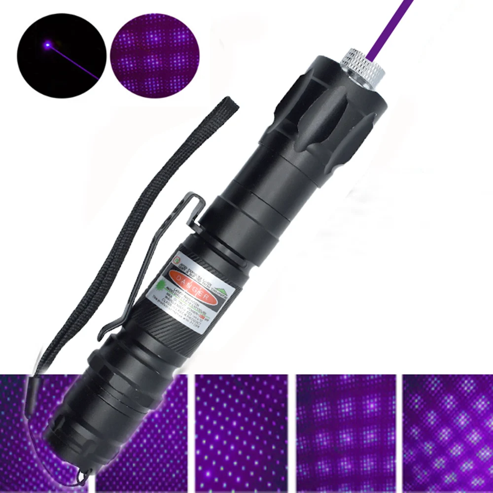 Зеленая мощная фиолетовая лазерная указка 1000 нм регулируемая красная м 5 мВт