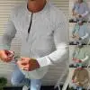 Рубашка JAYCOSIN мужская с длинным рукавом винтажная блузка из хлопка и льна