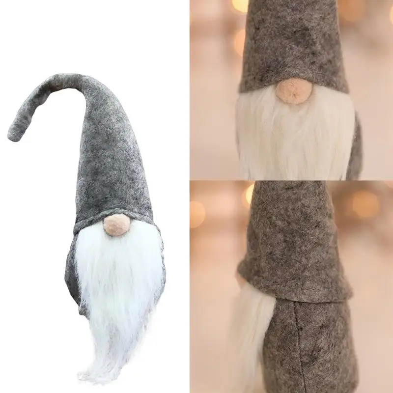 Рождество гном Санта шведский скандинавский Tomte Nisse украшение дома плюшевая