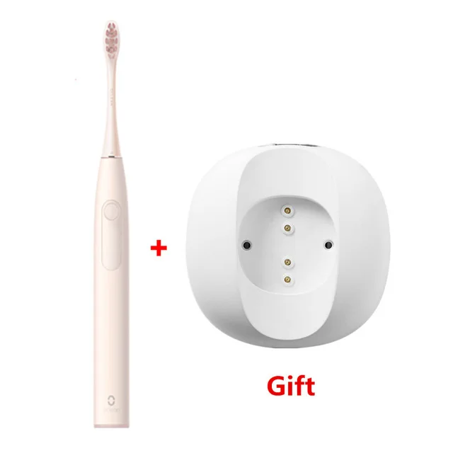 Standard pink Новая глобальная версия Oclean Z1 sonic электрическая зубная щетка для взрослых IPX7 Водонепроницаемая ультра звуковая Автоматическая быстрая зарядка зубная щетка - Цвет: Standard pink