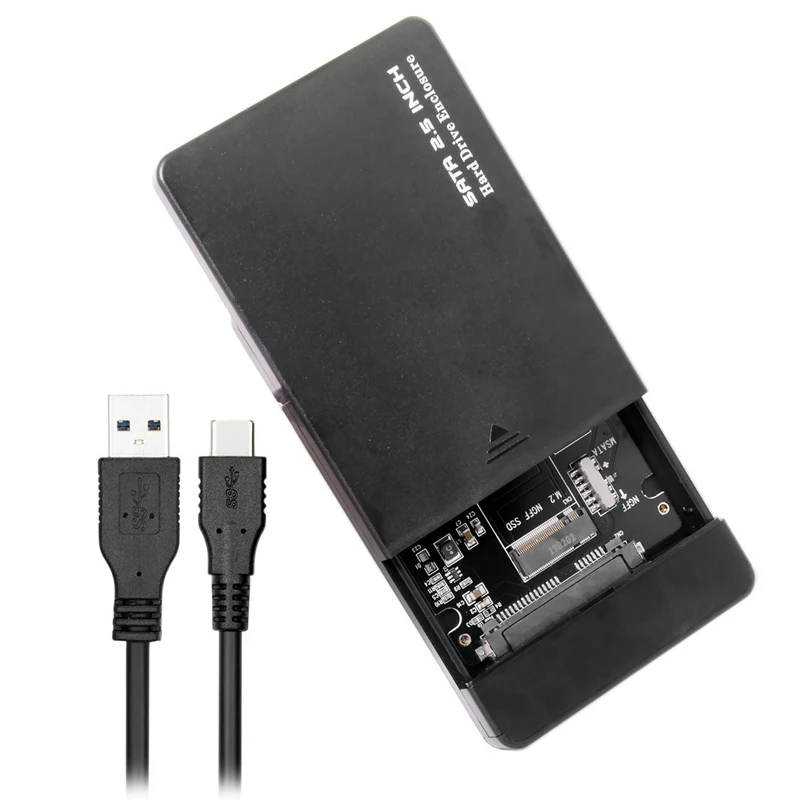 MSATA и Combo M.2 NGFF B Key SSD для USB Type C чехол конвертер корпус с переключателем|Корпус