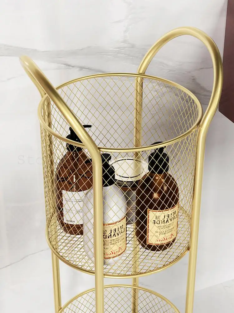 Скандинавская передвижная полка-шкив цилиндрическая розетка синяя полка