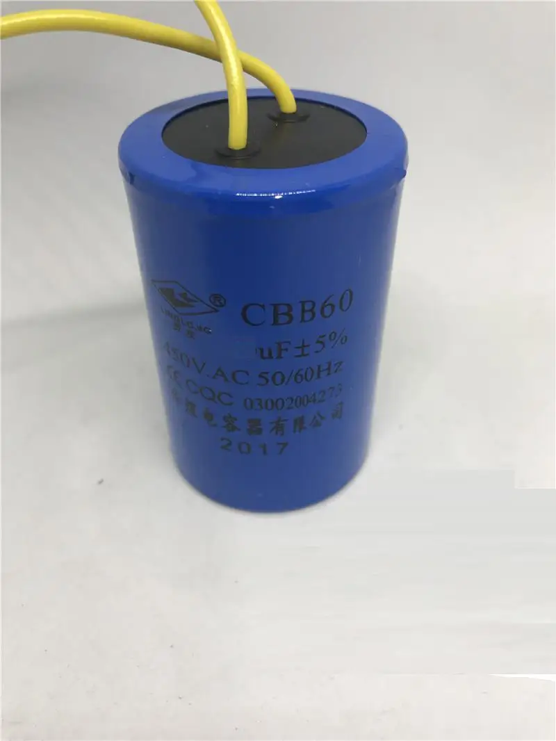 Проводной двигатель CBB60 конденсатор SH 450 в перем. Тока 4/5/6/8/10/12/15/16/20/25/30/35/40/50/60 мкФ/60