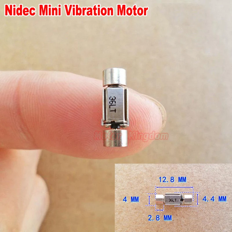 Миниатюрный вибратор Nidec 36LT с двойной головкой постоянный ток 1 5-3 в миниатюрный