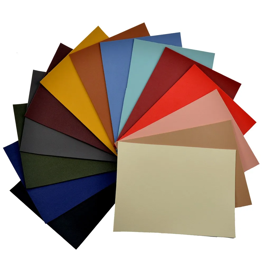 Однотонная текстура личи из овечьей кожи листы ткани искусственной хлопковая