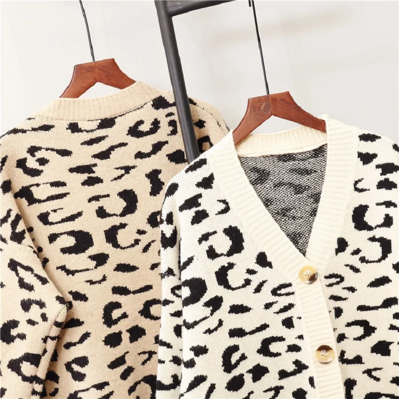 Корейский Повседневный вязаный женский свитер-кардиган 2019 ленивый свободный