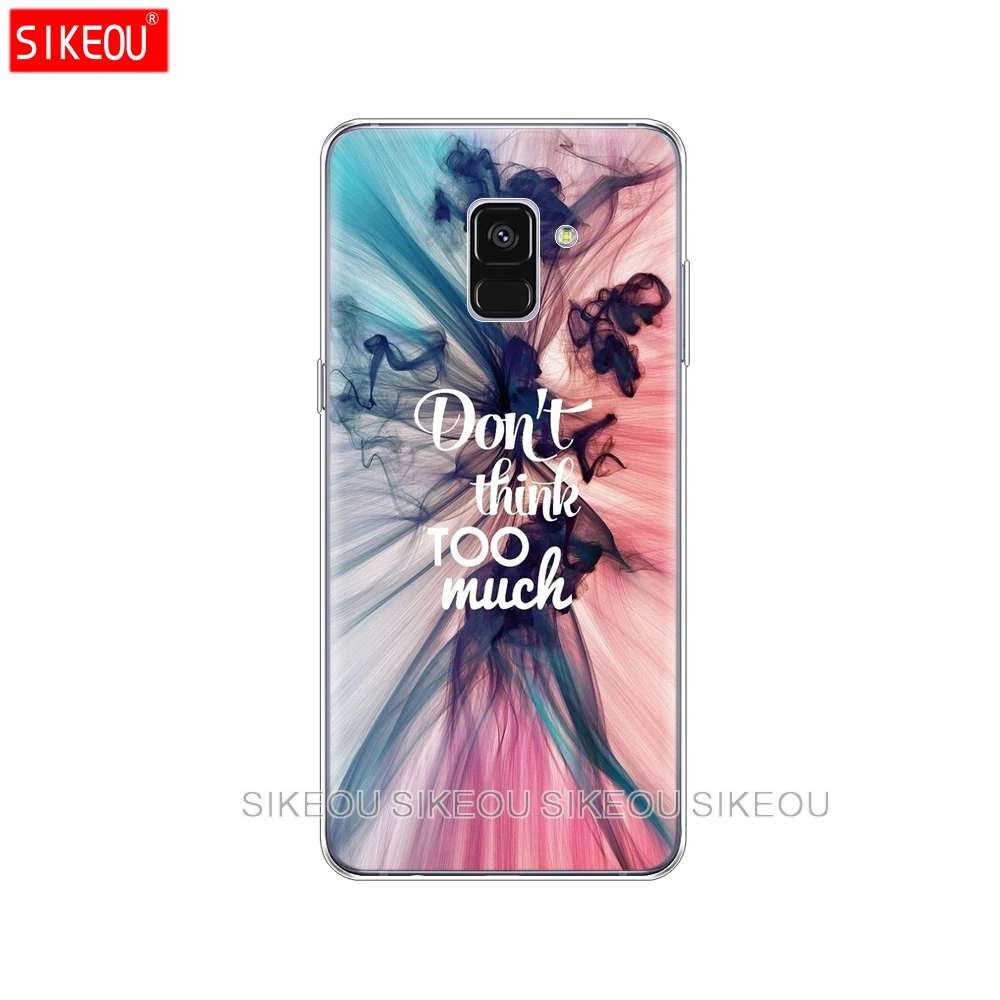 Силиконовый чехол для телефона Samsung Galaxy A8 2018 A530 A530F чехлы Plus A730 A730F прозрачный с