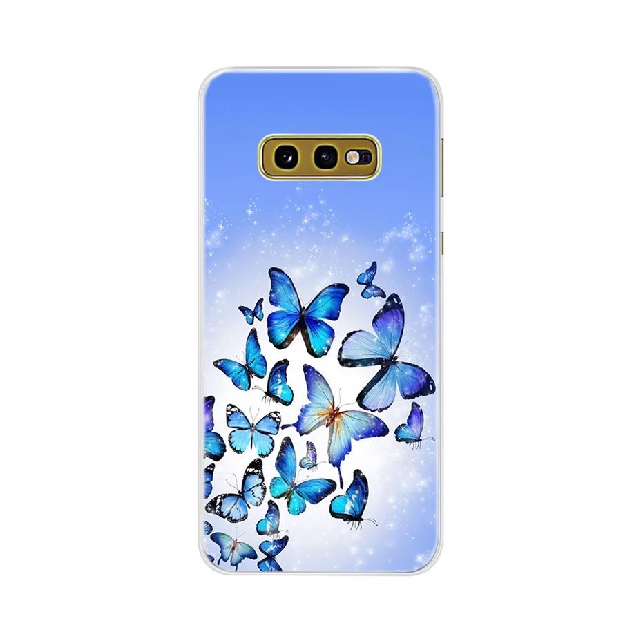 Чехол S10e для Samsung Galaxy S10E чехол телефона с мультяшными рисунками Мягкая