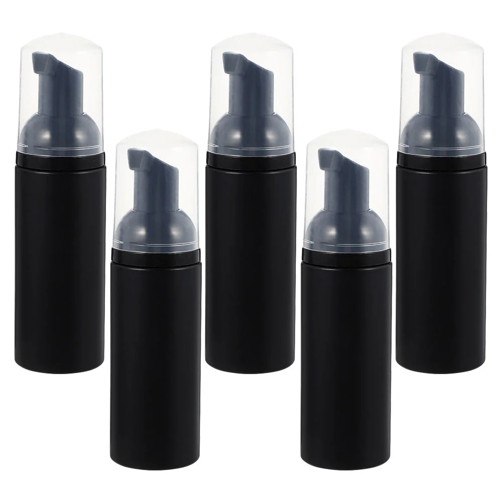 

5PCS Multi-function Foaming Bottle Small Foaming Bottle Travel Frosted Foaming Bottle