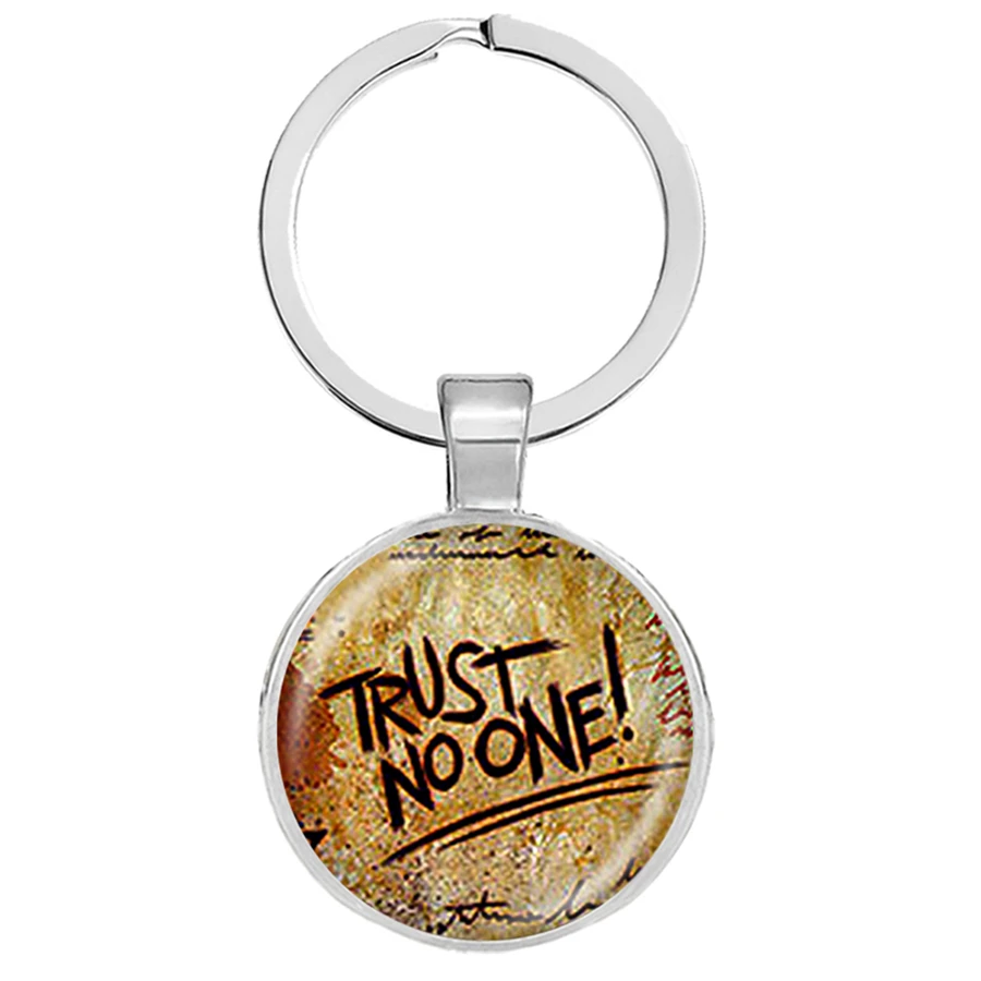 Anime Gravity Falls Keychain Bill Cipher Wheel Mysteries Pattern Key Rings Glass Dome Metal Fans Gift Jewelry Llaveros | Украшения и