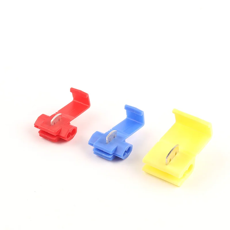 

10/30/50PCS Wire Connector Scotch Lock AWG 22-18 Without Breaking Cable Insulated Crimp Quick Splice Electrical Terminals