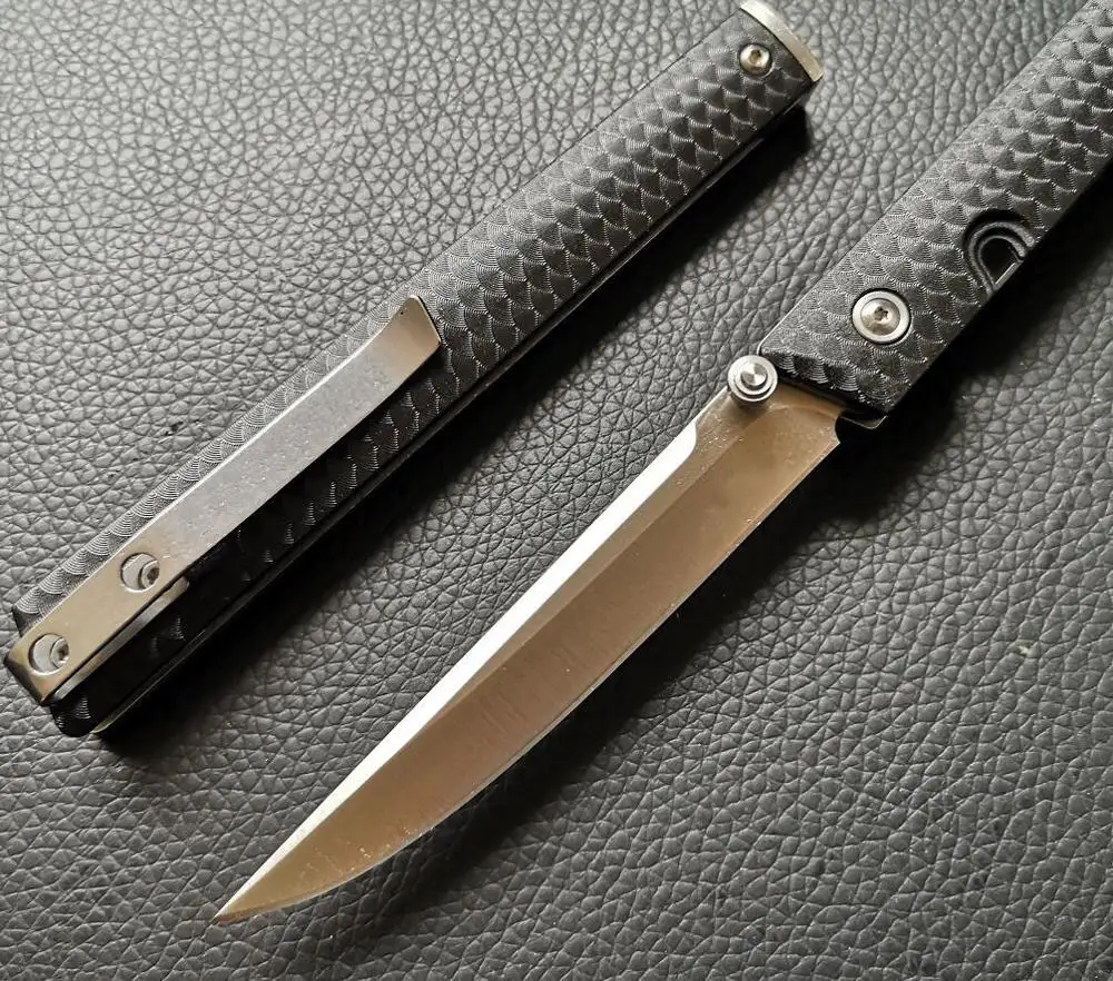 Жарко продавать 7096 CEO карманный нож 8Cr13 сталь для выживания на открытом воздухе и кемпинга с ручкой из стеклонаполненного нейлона легкий тоже.