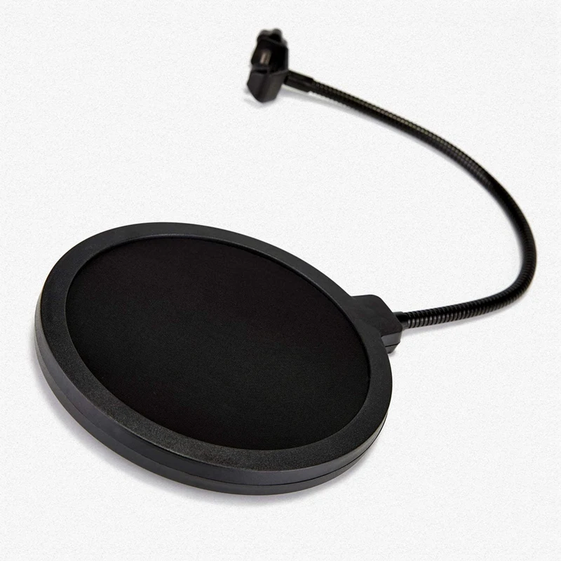 2 шт. микрофон фильтр форма Ветрозащитная маска щит Sn с 360 градусов зажим