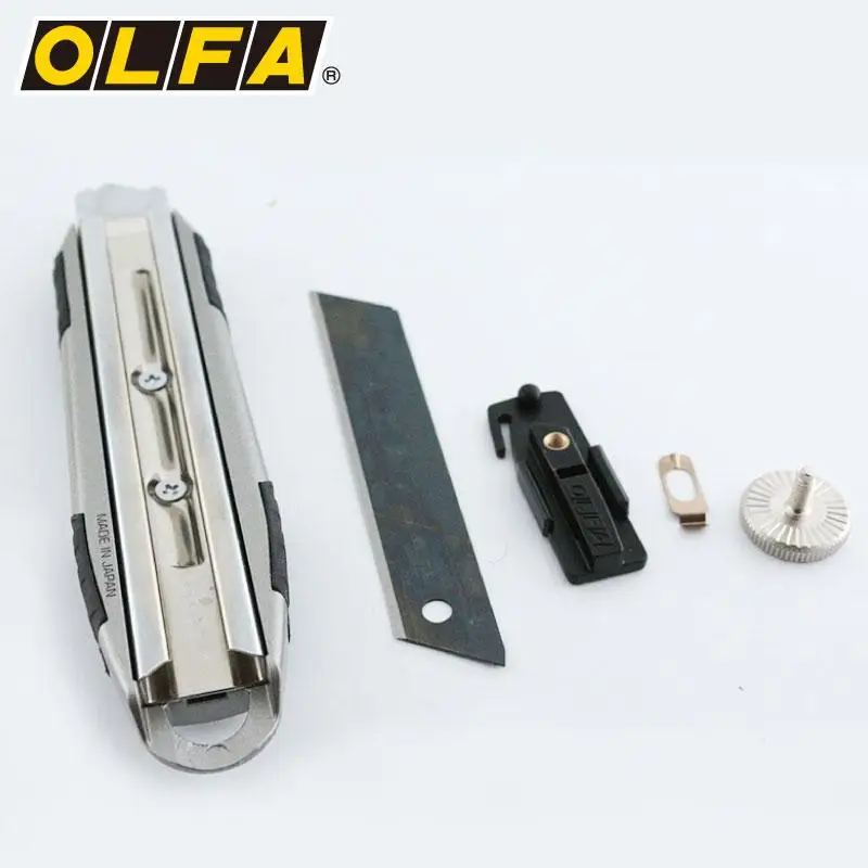OLFA MXP-AL Metal Handle Heavy Aluminum Compression Molding Cutting Knife 18mm Large Utility EXCEL BLACK BLADE AUTO-LOCK | Дом и сад