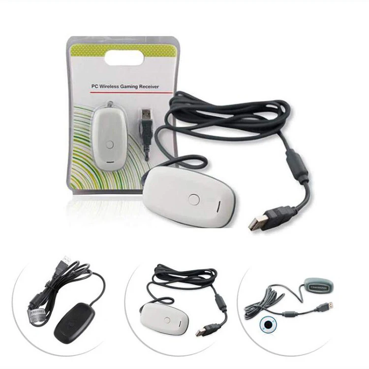 Для xbox360 новый черный ПК USB игровой приемник для Microsoft Xbox 360 беспроводной