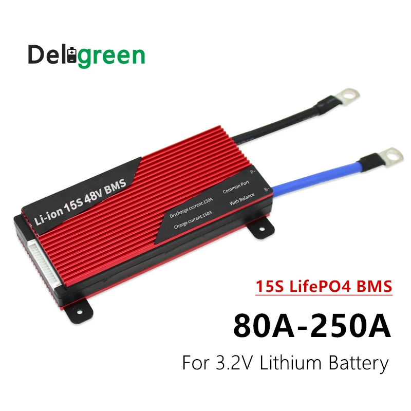 Deligreen 15S 80A 100A 120A 150S 200A 250A PCM/PCB/BMS для литиевого аккумулятора 3 2 V LiFePO4|bms pcb|pcb bmspcm pcb |