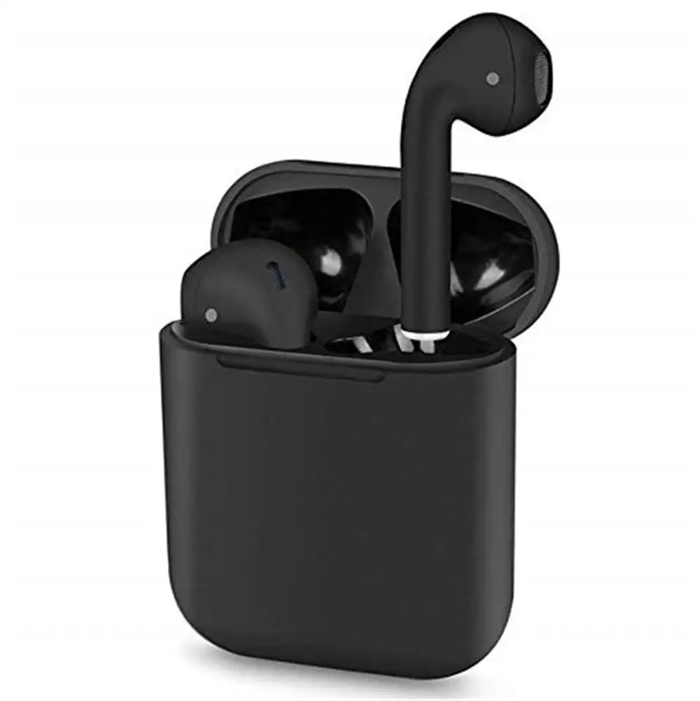 I9000 TWS копия 1: 1air Bluetooth беспроводная гарнитура спортивная Гарнитура, наушники PK i60 i80 I200 i500 i800 i1000 - Цвет: black