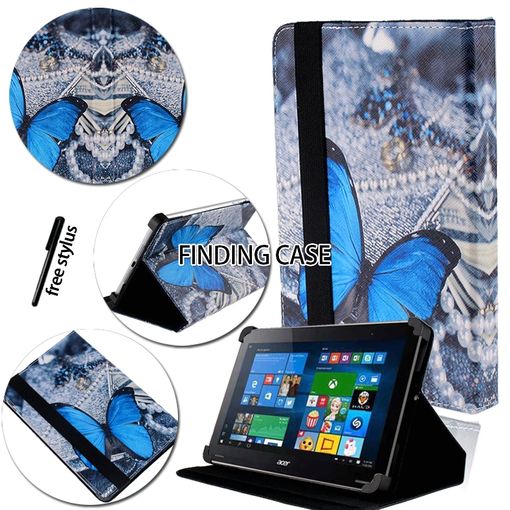 Противоударный чехол подставка из разноцветной кожи для 7/8 дюймов Acer Iconia Chromebook Tab