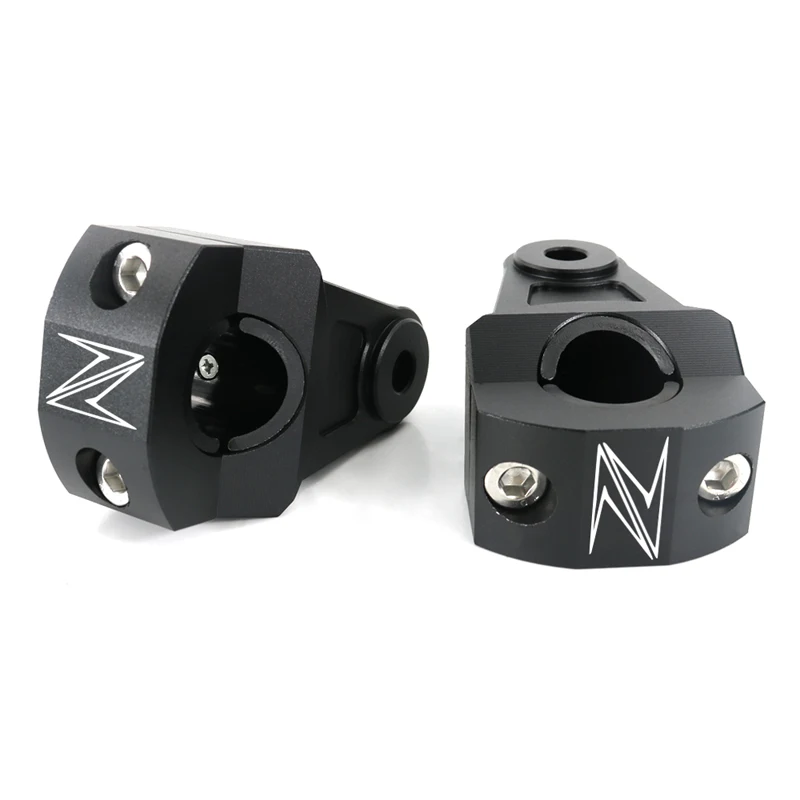

7/8" 22mm Motorcycle Handlebars Fat Bar Mount Clamps Riser Fit For KAWASAKI Z125 Z300 2015-2019 Z250 Z250SL 2013-2019 Z900