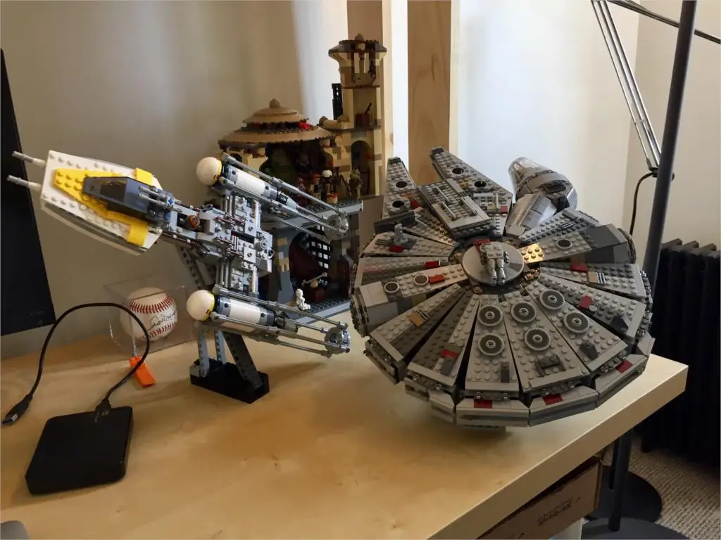 LP 05007 тысячелетия Falconesd UCS + 05065 Y-Комлект из крыльев и диадемы блоки Star Wars сборка