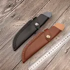 Ножны для ножа, кожаные, с поясным ремнем, 22 см, 1 шт., многофункциональный инструмент, карманная Пряжка Z2N8