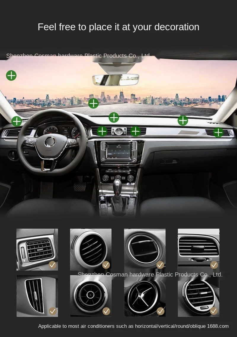 long pole automatic lock car mobile phone holder telescopic suction cup holder car air outlet mobile phone holder free global shipping