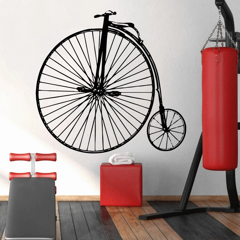 

NEW Bycicle Wall Sticker Home Decoration Accessories Removable Wall Sticker Decor Wall Decals