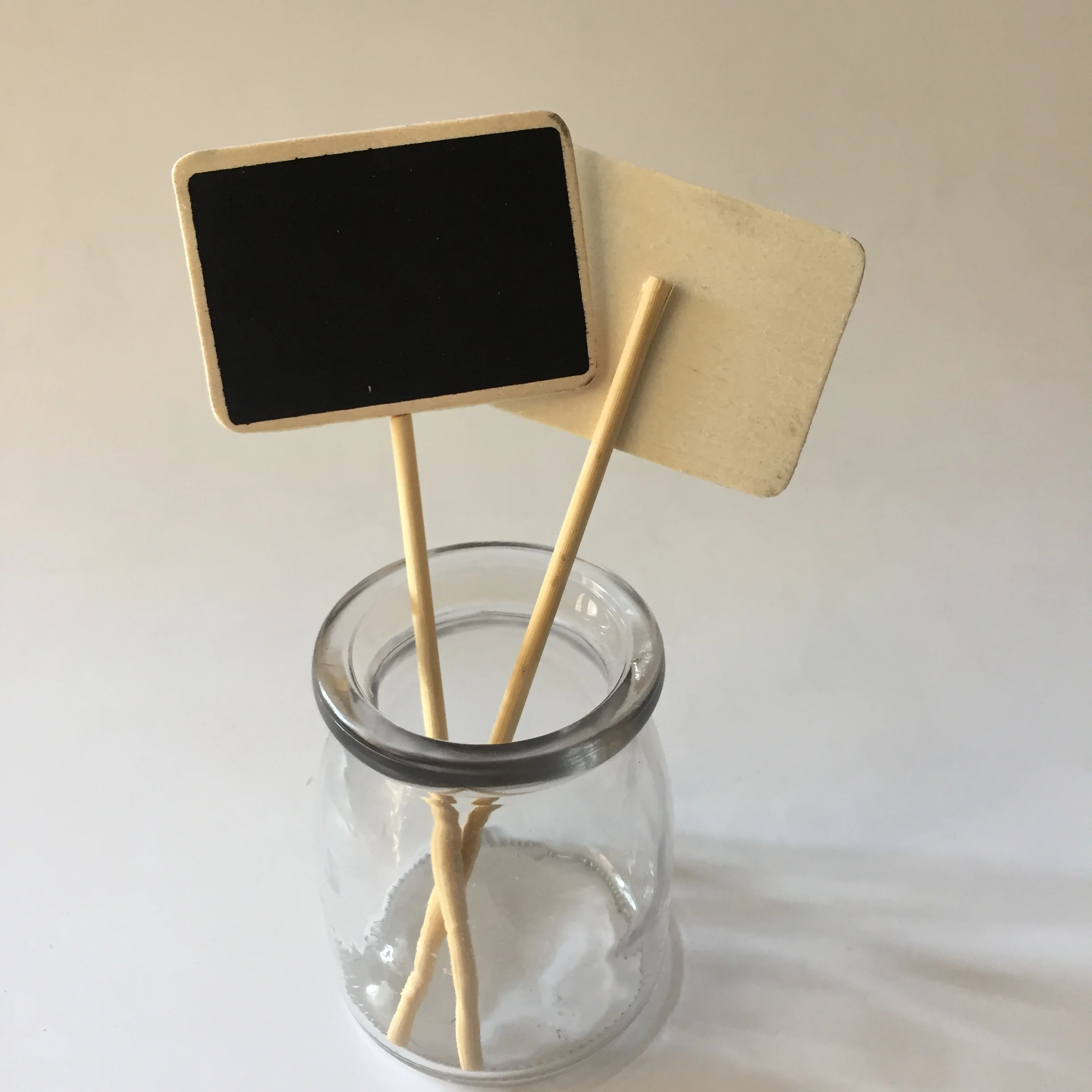 Оптовая продажа деревянный маркер для сыра знак пиццы доска доски меловая палка