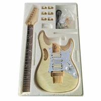diy electric guitar kit rosewood fingerboard beginner guitar parts set diy musical instruments parts