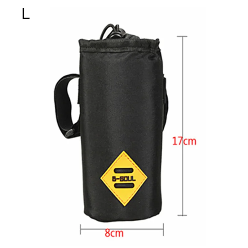 black bottle bag L Велосипедный треугольный мешок велосипедная Рама Передняя труба сумка Водонепроницаемый Велоспорт Паньер Упаковка Сумка велосипедные аксессуары - Цвет: black bottle bag L