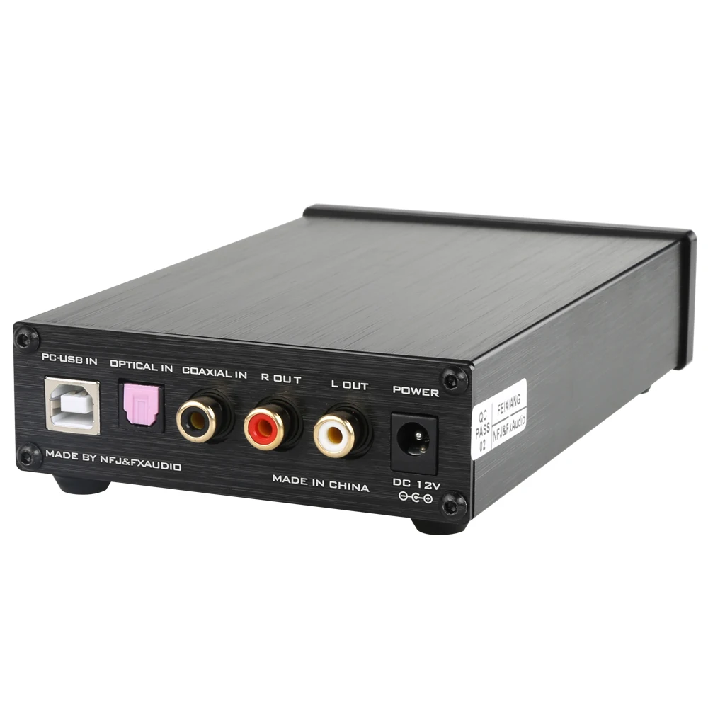 Новый FX AUDIO MINI HiFi 2 0 цифровой аудио декодер DAC вход USB/коаксиальный/оптический