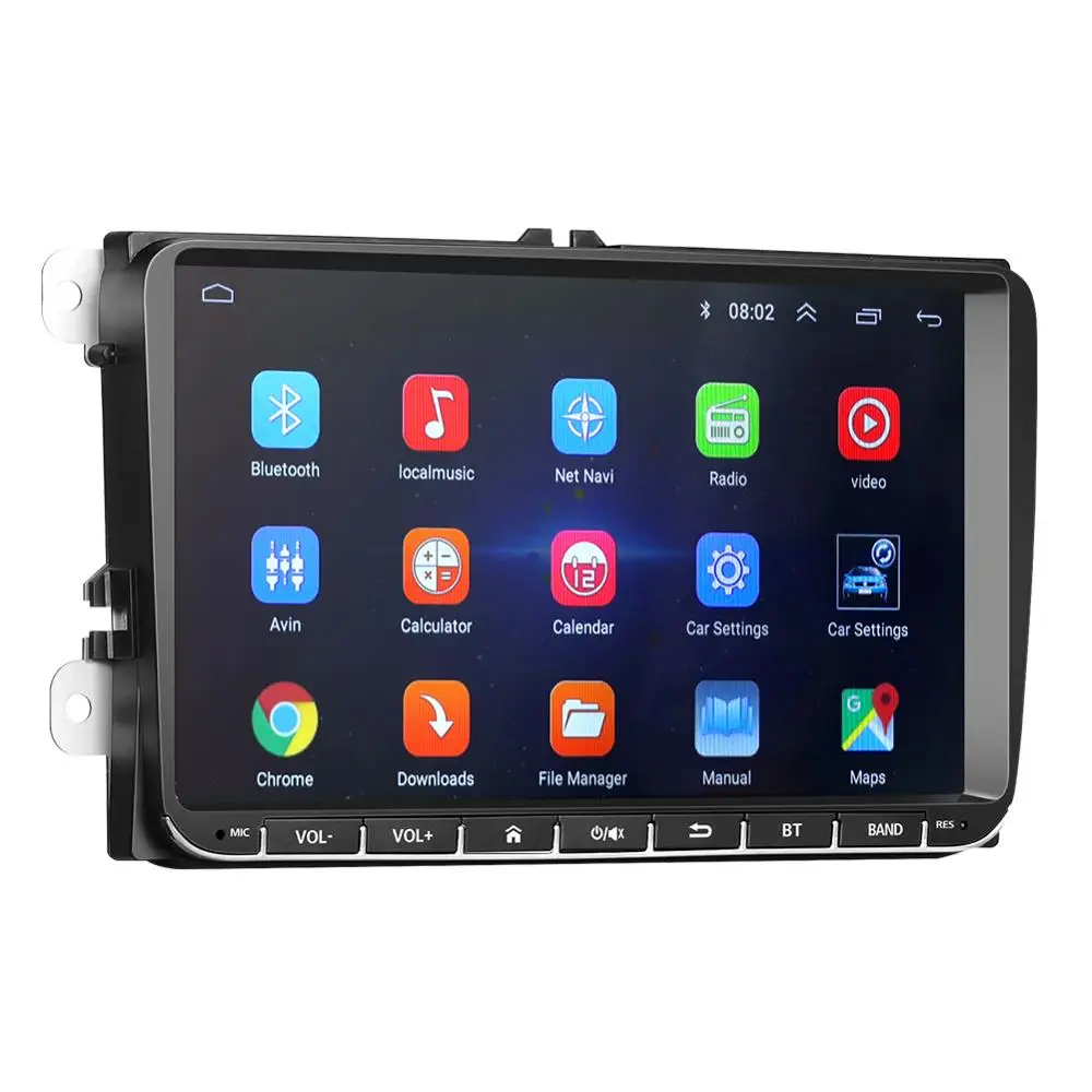 9 дюймов Android 0 автомобильный стерео радио GPS навигация мультимедийный плеер с