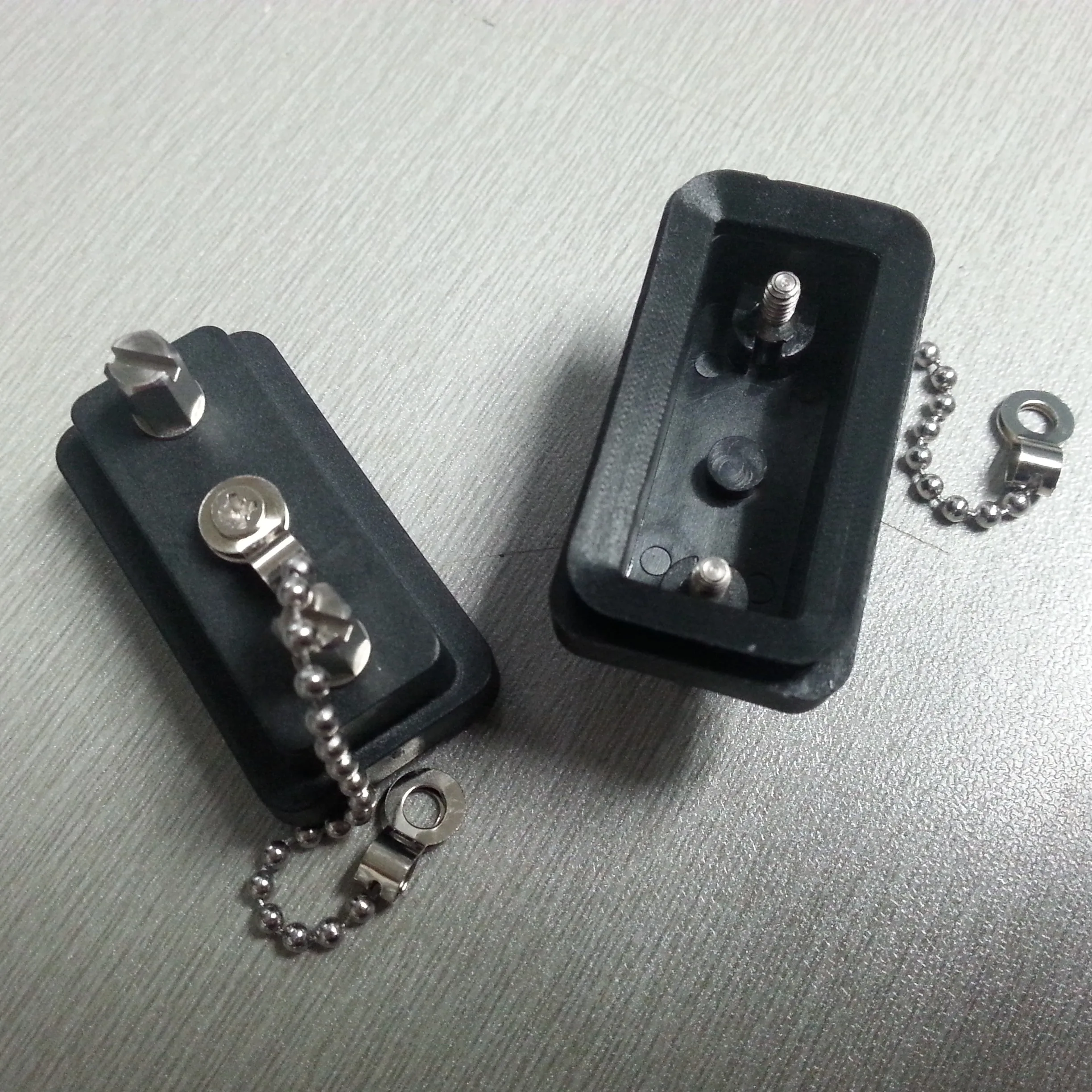 Водонепроницаемый штекер/гнездо DB9 разъем VGA 9 контактный чехол черная розетка