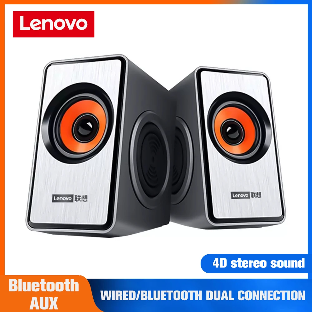 

Lenovo Amplifier Loudspeaker M550 Audio Computer Speaker Desktop Notebook Multimedia Mobile Phone Subwoofer Wired USB Speaker