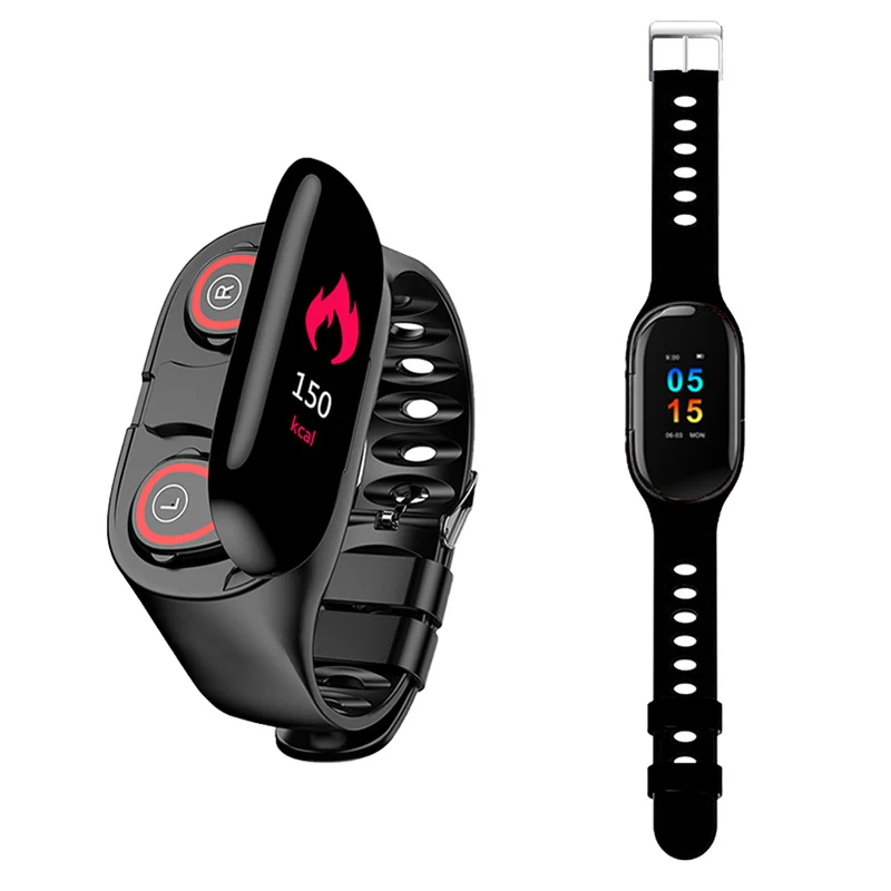 Смарт-часы M1 новейший умный браслет с искусственным интеллектом Bluetooth-наушниками