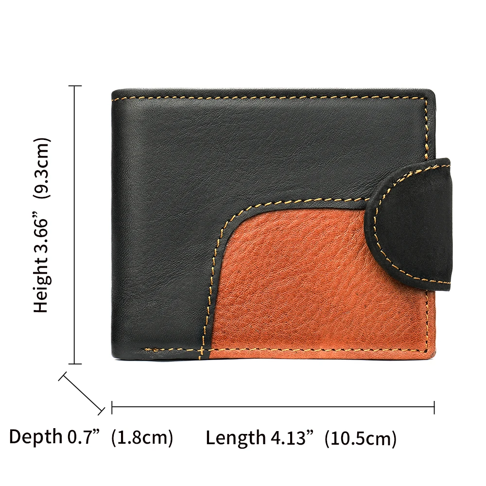 

Men Vintage Purse Coin Pouch Multi-functional Cards Wallet Luxury Designer Mens Wallet Leather Bifold Short Wallets Dropshipping