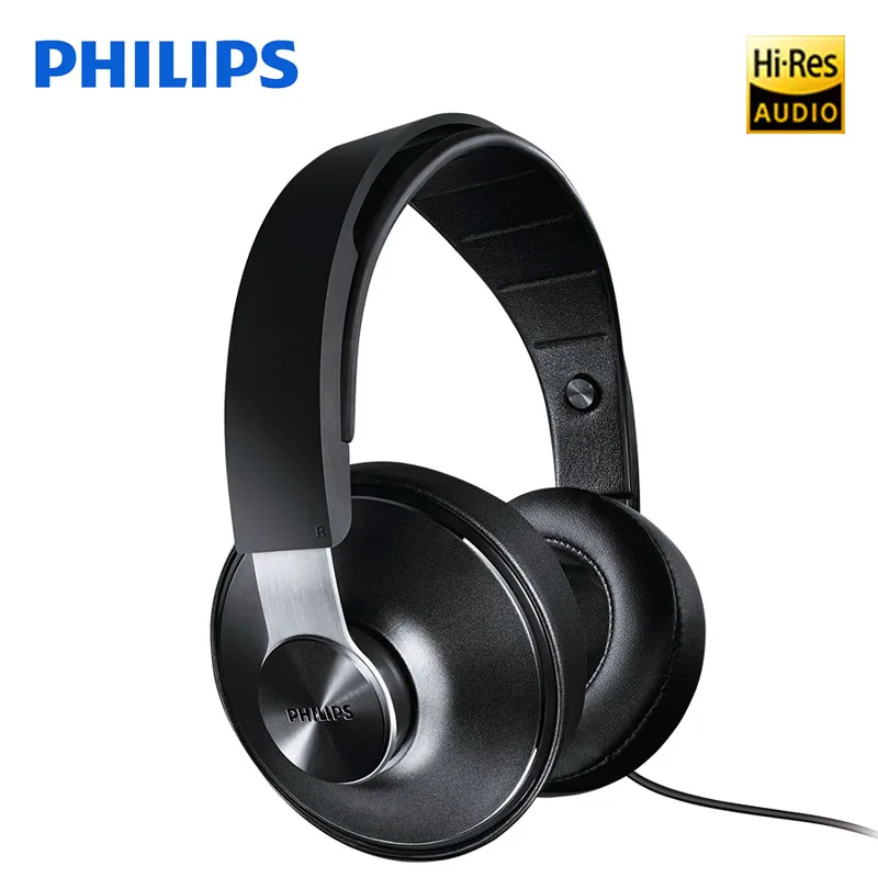 Оригинальные Наушники Philips SHP8000/Hi Fi наушники Длинные Проводные с микрофоном