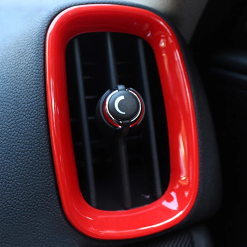 

Car Dashboard Air Conditioning Air Outlet Decorative Frame Shell Suitable for BMW MINI Countryman F60 4 Pieces